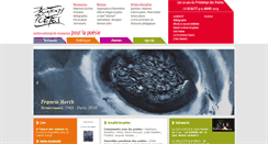 Desktop Screenshot of printempsdespoetes.com